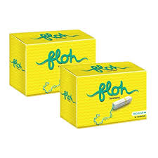 Floh Tampons For Periods | 100% Organic Cotton |(Pack Of 20)